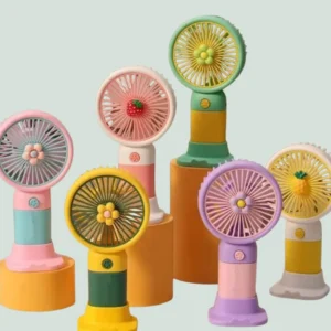 হাই স্পিড মিনি রিচার্জেবল ফ্যান | Viral mini Snowberry Fan