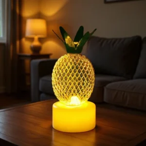 পাইনঅ্যাপেল LED নাইট ল্যাম্প | Pineapple LED Night Lamp